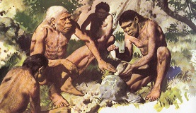 Couteau taille de pierre