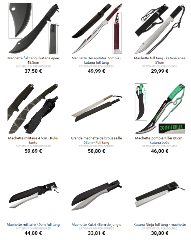 Votre jardin est en piteux état  Pourquoi ne pas le débroussailler à la machette 