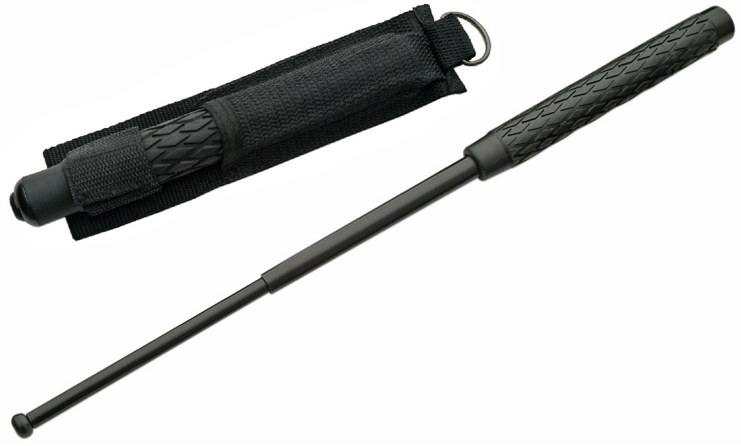 matraque-telescopique-noire-52cm-baton-impact-metal