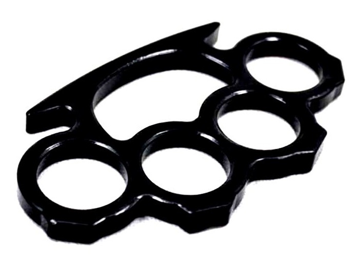 Poing américain impact de rue - Acier inoxydable