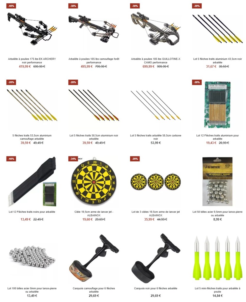 Choisir la bonne arbalète pour la chasse