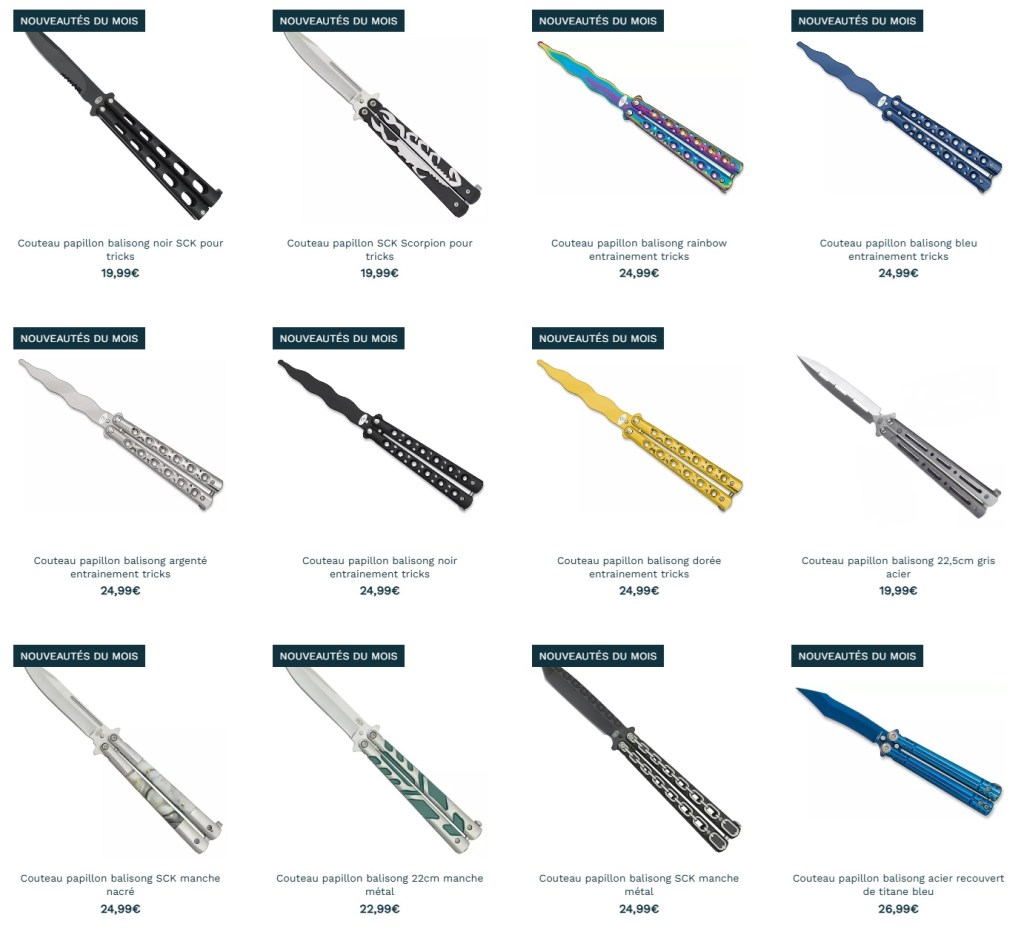 Couteau papillon - le guide complet pour apprendre les tricks sans se blesser