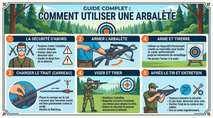 tir arbalete precision technique posture controle